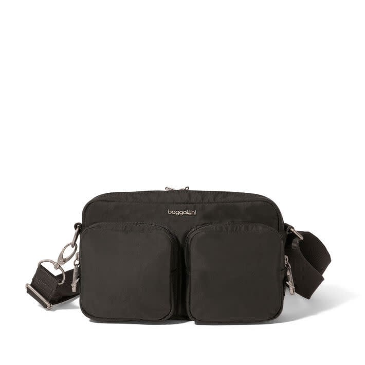 Securtex Treasure crossbody, CHARCOAL